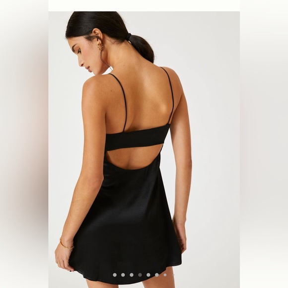 Anthropologie Black Mini Dress - Picture 4 of 14